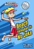 Book cover for "Beach volleyball is no joke"