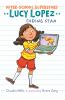 Book cover for "Lucy Lopez, coding star"