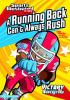 Book cover for "A running back can't always rush"