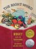 Book cover for "The right word"