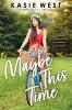 Book cover for "Maybe this time"