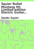 Book cover for "Squier bullet mustang hh limited-edition electric guitar in surf green"